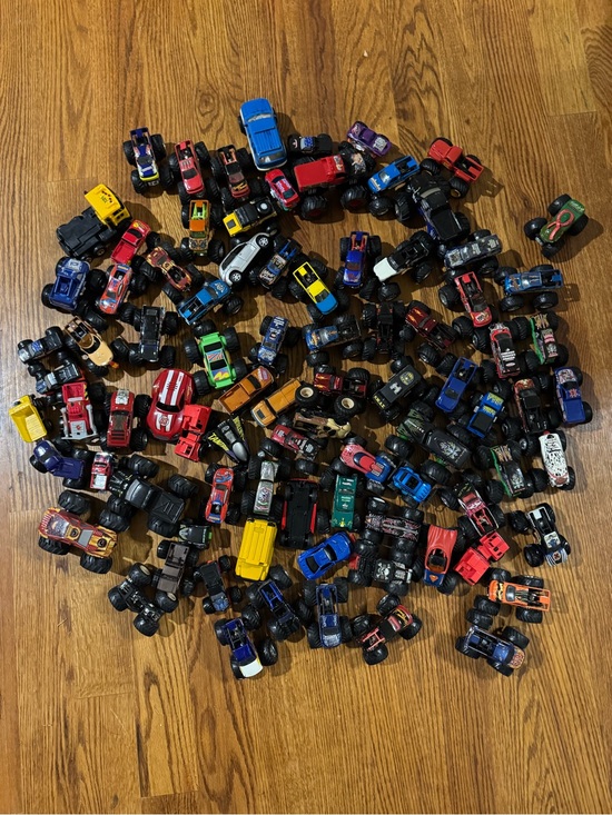 Monster Jam Other - 5 Random Monster Truck Mystery Bundle Mixed Toy Cars Monster Jam Style Lot 1